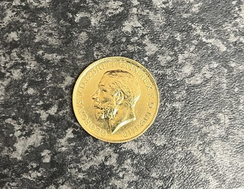 1911 gold sovereign coin - gold, coin,