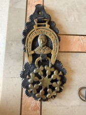 Horse Brass Leather Strap