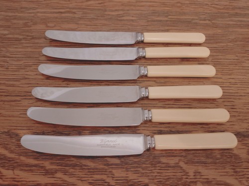 Vintage set faux - vintage, bone