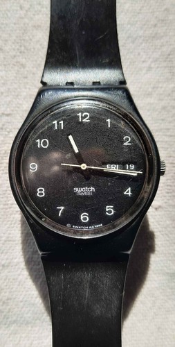 Swatch watch 1996 - black, model