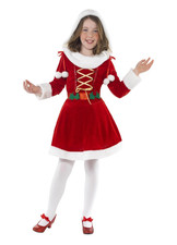 Smiffys Little Miss Santa Mrs