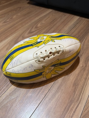 Signed warrington wolves - wolves, rugby