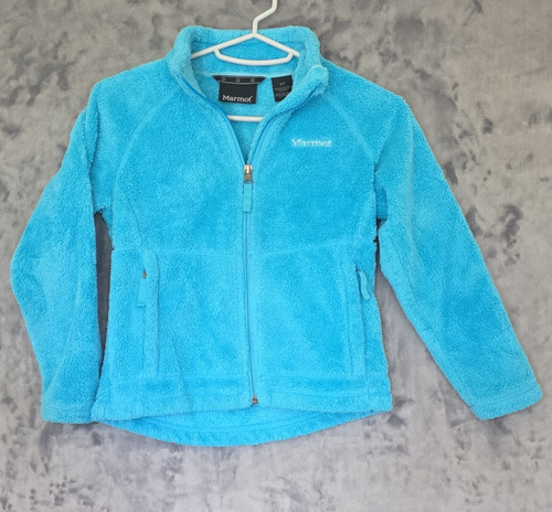 Marmot girls blue fleece full - girls,