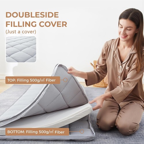 Twin zippered mattress - mattress, cover