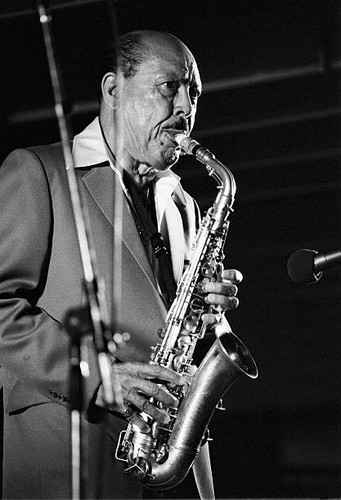 Alto saxophone player marshall - alto,