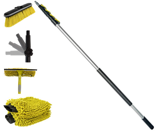 Extendable telescopic pole - extendable,