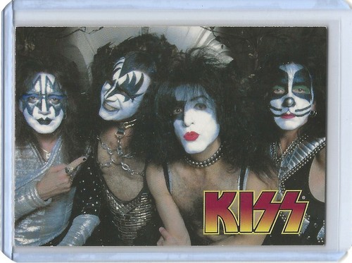 Kiss promo card - kiss,