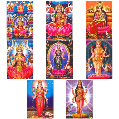 Hindu god lakshmi laxmi print - hindu,