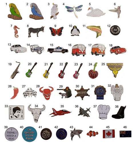 Pin badges lapel brooch - pin,