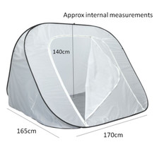 Leisurewize pop up quick erect 2 berth caravan porch awning inner tent LWA40