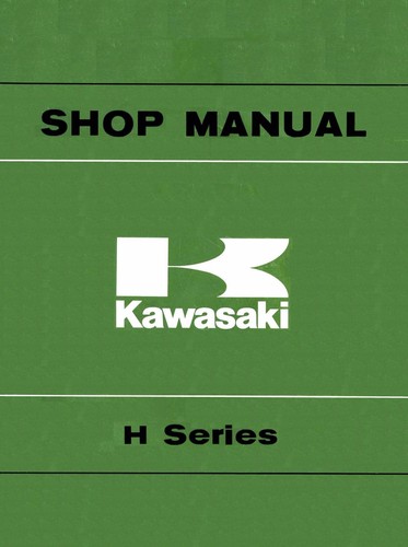 Kawasaki service manual - , 1969