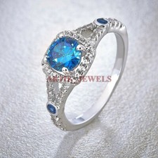Natural Blue Topaz Gemstone