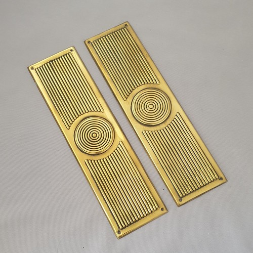 Pair edwardian reeded - pair,