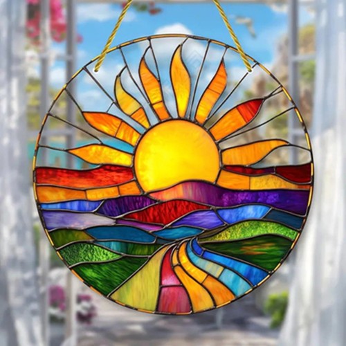 1pcs large colourful sun - 1pcs,