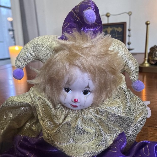 Haunted clown doll percival - clown,