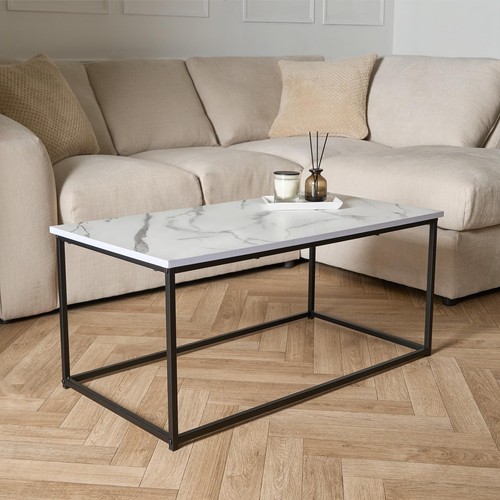 Ohs coffee table marble - coffee,