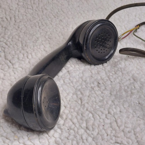 Vintage bakelite telephone - bakelite,