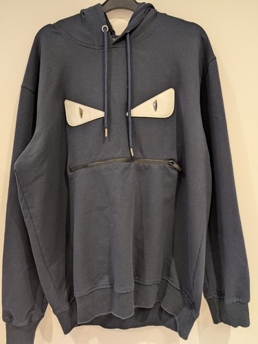 Fendi monster eyes hoodie - monster, size