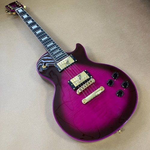 Electric guitar purple pink - lp,