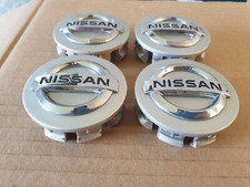 Nissan 55mm Alloy Wheel Centre Cap x4 Juke Qashqai Note Micra Genuine Used Parts