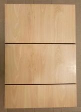 KITCHEN - BEECH COLOUR 3 DRAW SET 2 x 500 x 277mm-1 x 500 x 157mm  STOCK# SK425