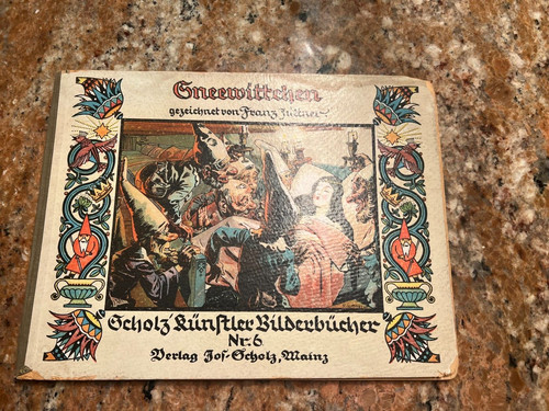 Vintage german book - book, of