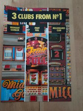 Barcrest  3 x Club Machines