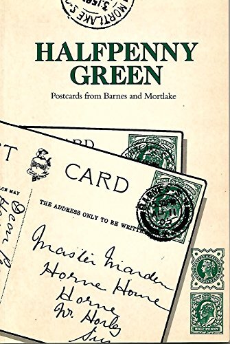 Half penny green postcards - green:,