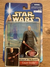 Star Wars Attack Of The Clones Saga #27 Count Dooku Dark Lord 2002 New