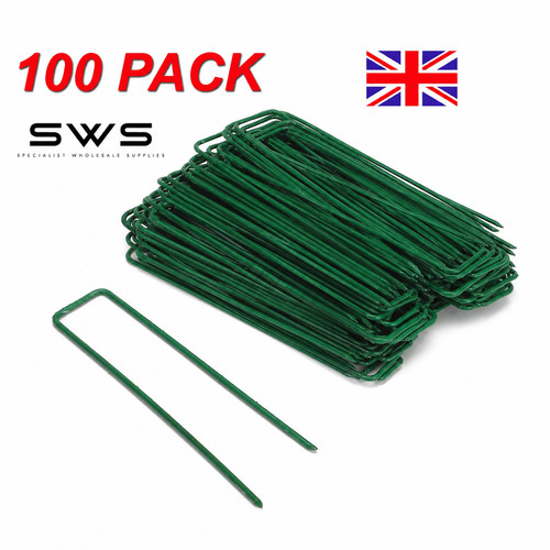 100 pins green artificial - pins,