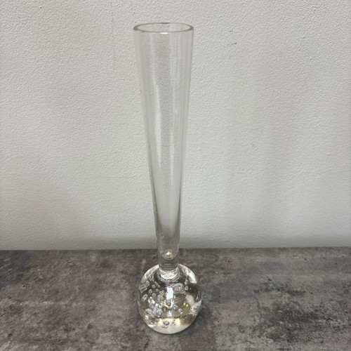 Vintage handblown bud stem - handblown,