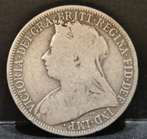 1901 one florin two shilling - two,