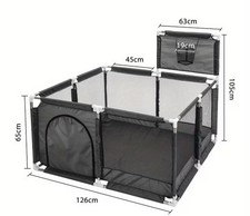 Large playpen and activity - large,