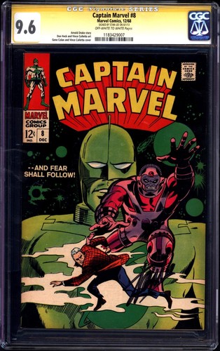 Captain marvel cgc - #8,
