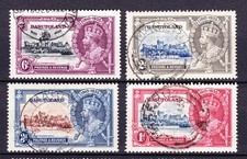 Basutoland -1935 KGV Silver