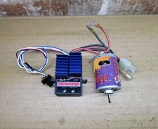 Traxxas RC Brushed Motor & ESC Combo XL-1 & Stinger 20 Turn 1/10 Scale Rustler