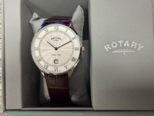 New Gents Rotary steel/ date