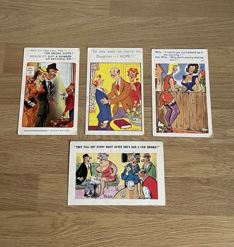 Vintage british postcards - british,