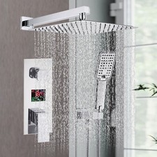 Chrome Digital Display Shower