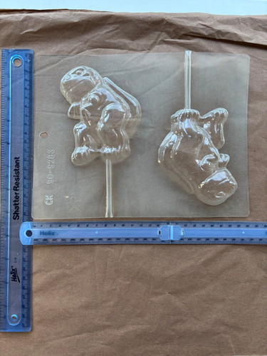 Dinosaur chocolate lollipop