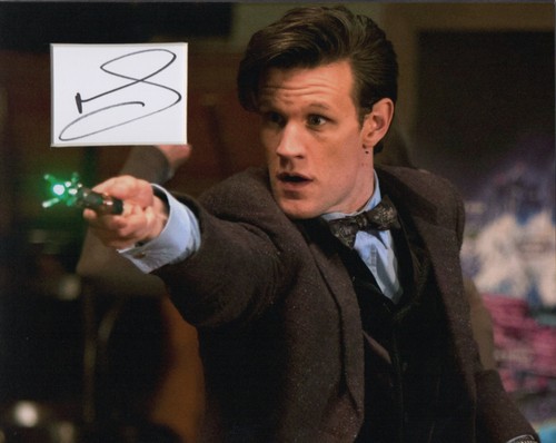 Matt smith signed 10x8 photo - matt,