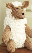 0274 Knitting Baa Baa Sheep Toy (25cm high) DK - Vintage Pattern Copy