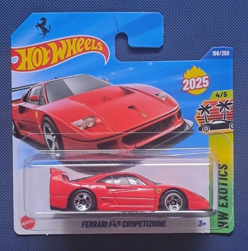 Hot wheels ferrari f40 - hot,