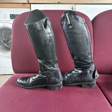 Brogini Como Piccino Patent Top Childrens Long Boots