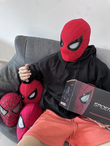 Spider man full mask - spider-man,