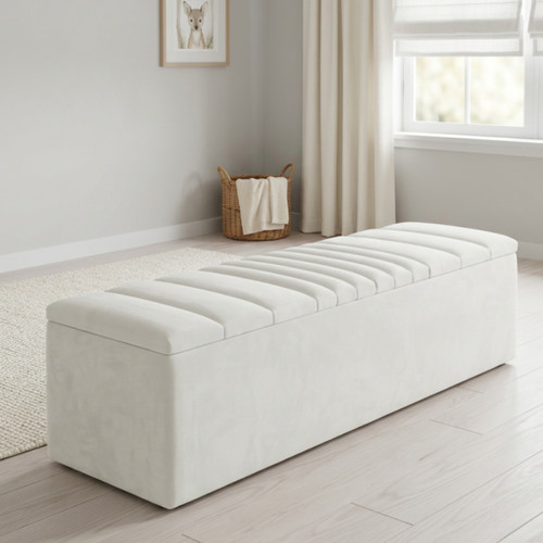 Panel ottoman storage - ottoman, box