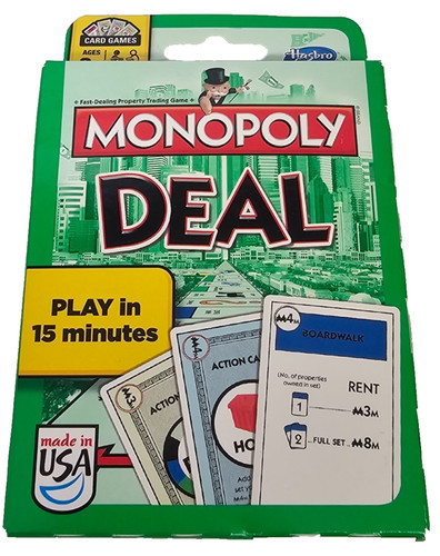 Monopoly deal card - game, parker