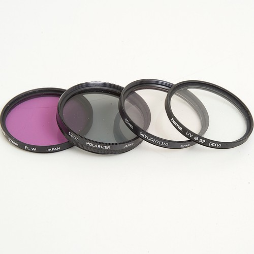 Mixed 52mm filters 1 x - x,