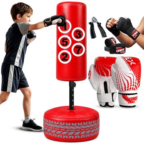 Kids freestanding punch bag - punch,
