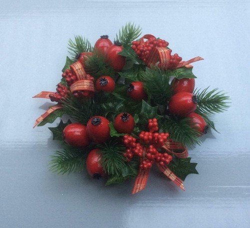 Candle ring christmas - 2.25",